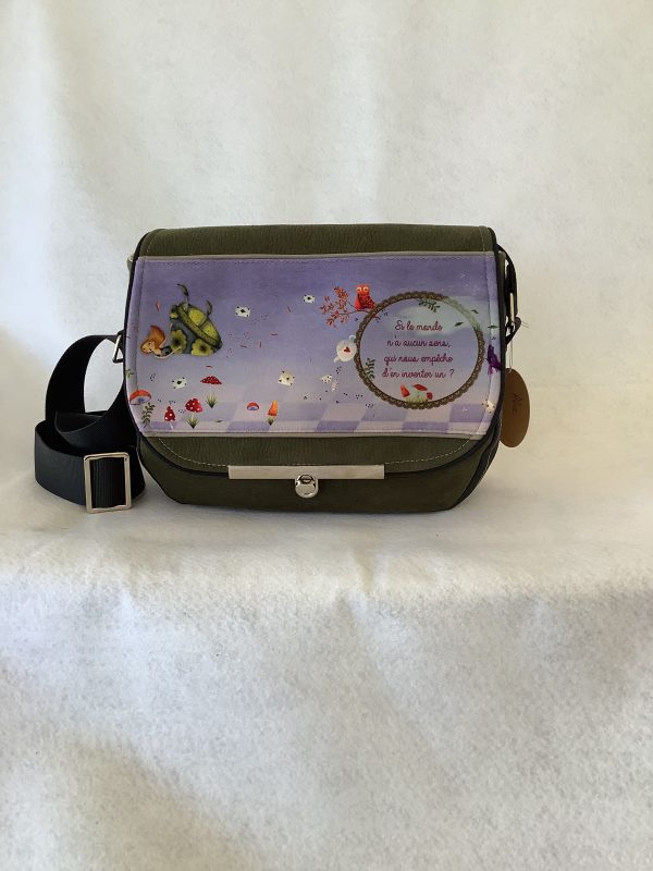 Sac besace avec rabat 7