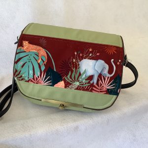 Sac besace avec rabat 1